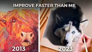 How to draw a Dog Pet Portrait - All Steps Explained!