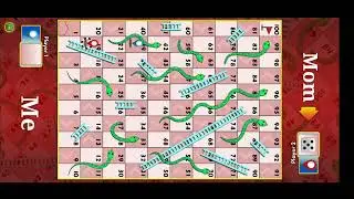 Ludo King 2 Player Match | Snake and ladders 🔥gameplay🔥  Saamp Sidi Game With Mom | लूडो किंग #26