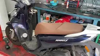 CHANGE OIL & RESET KYMCO PEOPLE S 125