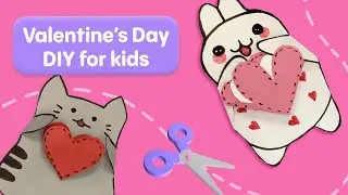 Papercraft 💝 | DIY gift | Valentine's Day | Handmade Card Ideas | Useful English words 🇬🇧