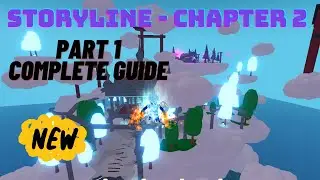 Storyline Chapter 2 Guide - PART 1 in Anime Fighting Simulator (Roblox)