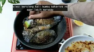 Resep ikan bakar pedas praktis gak pake ribet