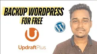 How to Backup WordPress website free using updraftplus
