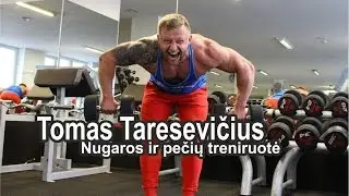 HERO Nugaros ir pečių treniruotė Tomas Taresevičius