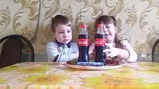 Кока кола и ментос....Что будет???
