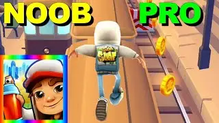 Subway Surfers - Noob vs Pro - 100% PRO Challenge in Subway Surf! - Vaff Gameplay #540