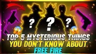 free fire mysterious facts || free fire main phele livestream kaisne ki thi ?? || free fire facts