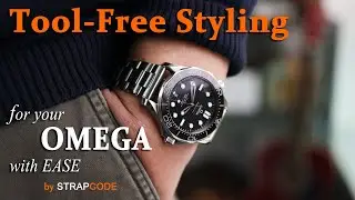 Tool-Free Styling for Your Omega with Ease: Metabind II (Pull-Twist) QR Rivet Watch Band