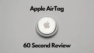 Apple AirTags - 60 Second Review #airtag #airtagunboxing #apple #appleairtag