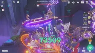 Wanderer with 4pc Wanderer's Troupe set vs Big Scara