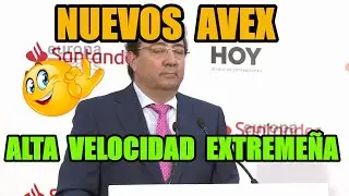 Los nuevos AVEX (Alta Velocidad Extremeña)