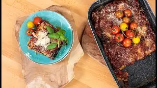 Parmezános rakott padlizsán a Delimano Mediterraneo edényben