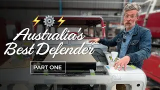 ⚡️Tesla Powered 1986 Land Rover 110 Dual Cab Pickup⚡️ Part One