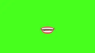 lips green screen | Mouth green screen | lip sync green screen