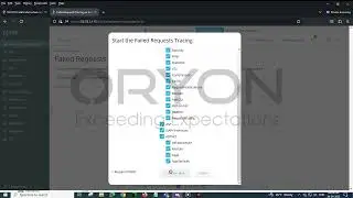 How to trace the failed request for the website in plesk?