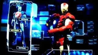 Menu Blu-ray Iron man