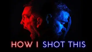 HOW I SHOT THIS - Single exposure self portrait photograph