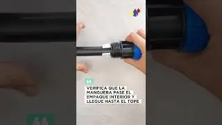 Montaje para ACCESORIOS DE COMPRESIÓN              #riego #ecuador #agronegocio