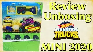 REVIEW UNBOXING HOT WHEELS MONSTER TRUCKS MINI 2020 SATU DUS ISI 20pcs