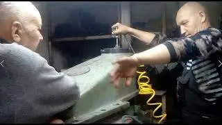 Пресс ПКП-10.Замена резиновых колец гидравлики на 