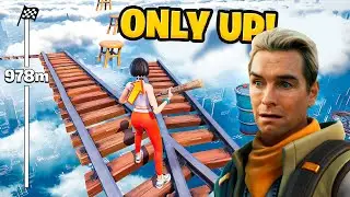Intenté Pasarme el ONLY UP! de Fortnite (con MEMES...)