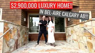 Tour This Multi Million Dollar Luxury Home In Prestigious Bel-Aire, Calgary AB!