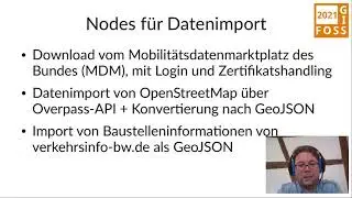 2021 - Geodatenverarbeitung mit Node-RED