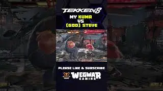 Tekken 8 | my KUMA Vs STEVE (God of Destrucion) 360,937 Prowess