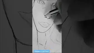 Disegno a mano libera. [Female Portrait]
