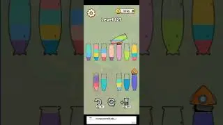 How to complete Drink sort master advance mod Level 127