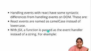 Day - 9 Event Handling Methods and List. @wdm