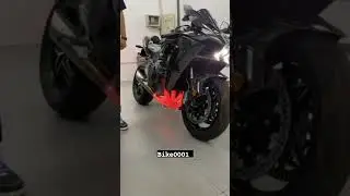 crazy sound H2r😳😱😱(itna gram ho gaya bike)😱 