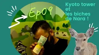 Kyoto Tower et les biches de Nara ! Ep 09