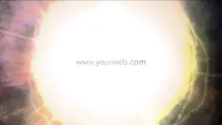 Logo Fire Explosion Particles