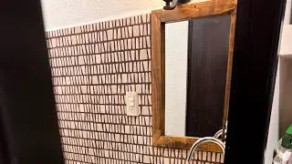 COMO HACER UN MARCO PARA ESPEJO #rústico