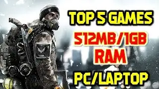 Top Games For 512MB/1GB RAM PC Without Graphic Card | Top 5 Games For 1GB RAM PC Download