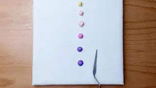 Purple Cloud Painting ☁️ Acrylic Cloud Painting tutorial for beginners / Step by Step 