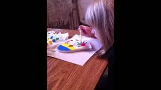 Ella painting :)