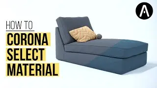 How to use the Corona Select Material and animate it to create multiple renders