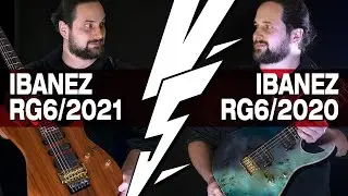IBANEZ RG6PKAG 2021 vs RG6PPBFX 2020