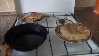 Я сама пеку блины. Как печь блины? Смотрите!