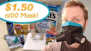 How To Make a Homemade n100 Respirator for $1.50