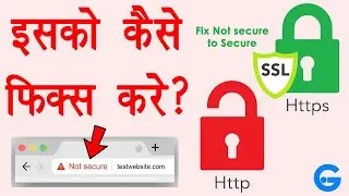 Fix Not secure Website Wordpress - redirect http to https wordpress through pluging and cpanel Hindi