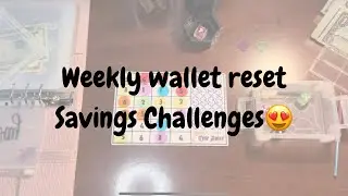 First paycheck of November | $555 | wallet reset | seven new challenges😬