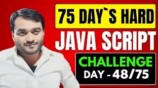 Day-48/75 - Drawer in JavaScript  | JavaScript ES6 tutorial for beginners in hindi