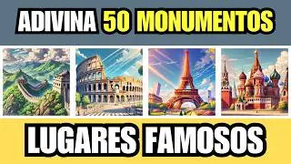 Adivina el LUGAR HISTÓRICO y el PAÍS Correcto 🌍 Test 50 Monumentos Famosos