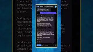 Chatgpt on telegram 😱 