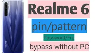 Realme 6 unlock password
