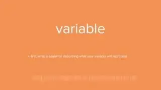 Introduction to Variables