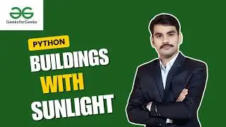 GeeksforGeeks POTD | Buildings with Sunlight | Optimized Python Solution